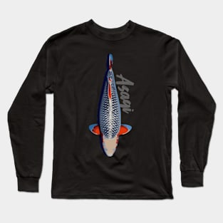 Asagi Koi Fish T-Shirt Long Sleeve T-Shirt